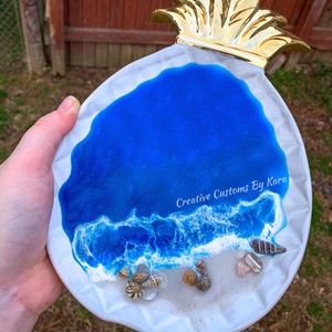 Ceramic Pineapple Dish